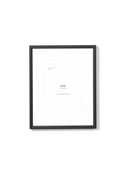 Black Metal Frame, 8x10 in | 20x25 cm