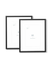 Black Metal Frame (2 Pack), 8x10 in | 20x25 cm Opposite Wall Frame art-noise.myshopify.com black-metal-frame-2-pack-8x10-in-20x25-cm