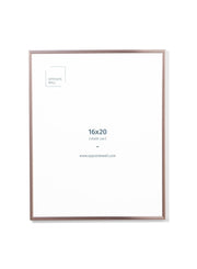 Rose Gold Metal Frame, 16x20 in | 41x51 cm