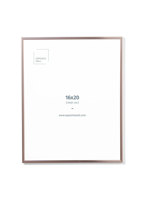 Rose Gold Metal Frame, 16x20 in | 41x51 cm Opposite Wall Frame art-noise.myshopify.com rose-gold-metal-frame-16x20-in-41x51-cm Rose Gold Metal Frame, 16x20 in | 41x51 cm Opposite Wall Frame art-noise.myshopify.com rose-gold-metal-frame-16x20-in-41x51-cm