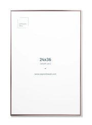 Rose Gold Metal Frame, 24x36 in | 61x91 cm Opposite Wall Frame art-noise.myshopify.com rose-gold-metal-frame-24x36-in-61x91-cm Rose Gold Metal Frame, 24x36 in | 61x91 cm Opposite Wall Frame art-noise.myshopify.com rose-gold-metal-frame-24x36-in-61x91-cm