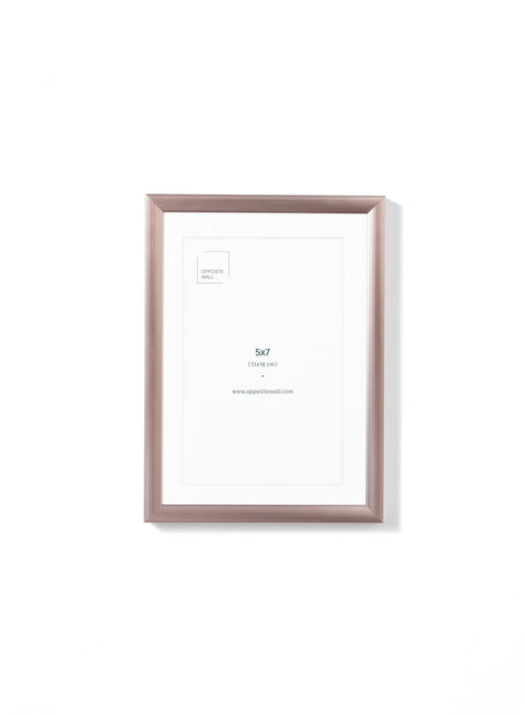 Rose Gold Metal Frame, 5x7 in | 13x18 cm Opposite Wall Frame art-noise.myshopify.com rose-gold-metal-frame-5x7-in-13x18-cm Rose Gold Metal Frame, 5x7 in | 13x18 cm Opposite Wall Frame art-noise.myshopify.com rose-gold-metal-frame-5x7-in-13x18-cm