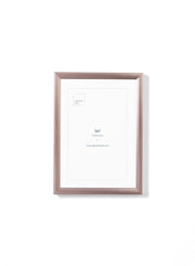 Rose Gold Metal Frame, 5x7 in | 13x18 cm Opposite Wall Frame art-noise.myshopify.com rose-gold-metal-frame-5x7-in-13x18-cm