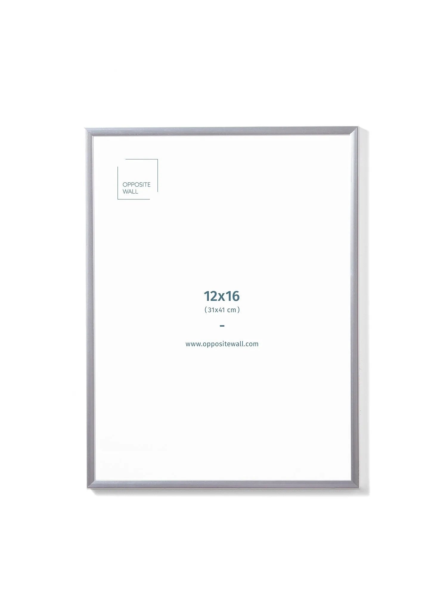 Silver Metal Frame, 12x16 in | 31x41 cm Opposite Wall Frame art-noise.myshopify.com silver-metal-frame-12x16-in-31x41-cm Silver Metal Frame, 12x16 in | 31x41 cm Opposite Wall Frame art-noise.myshopify.com silver-metal-frame-12x16-in-31x41-cm
