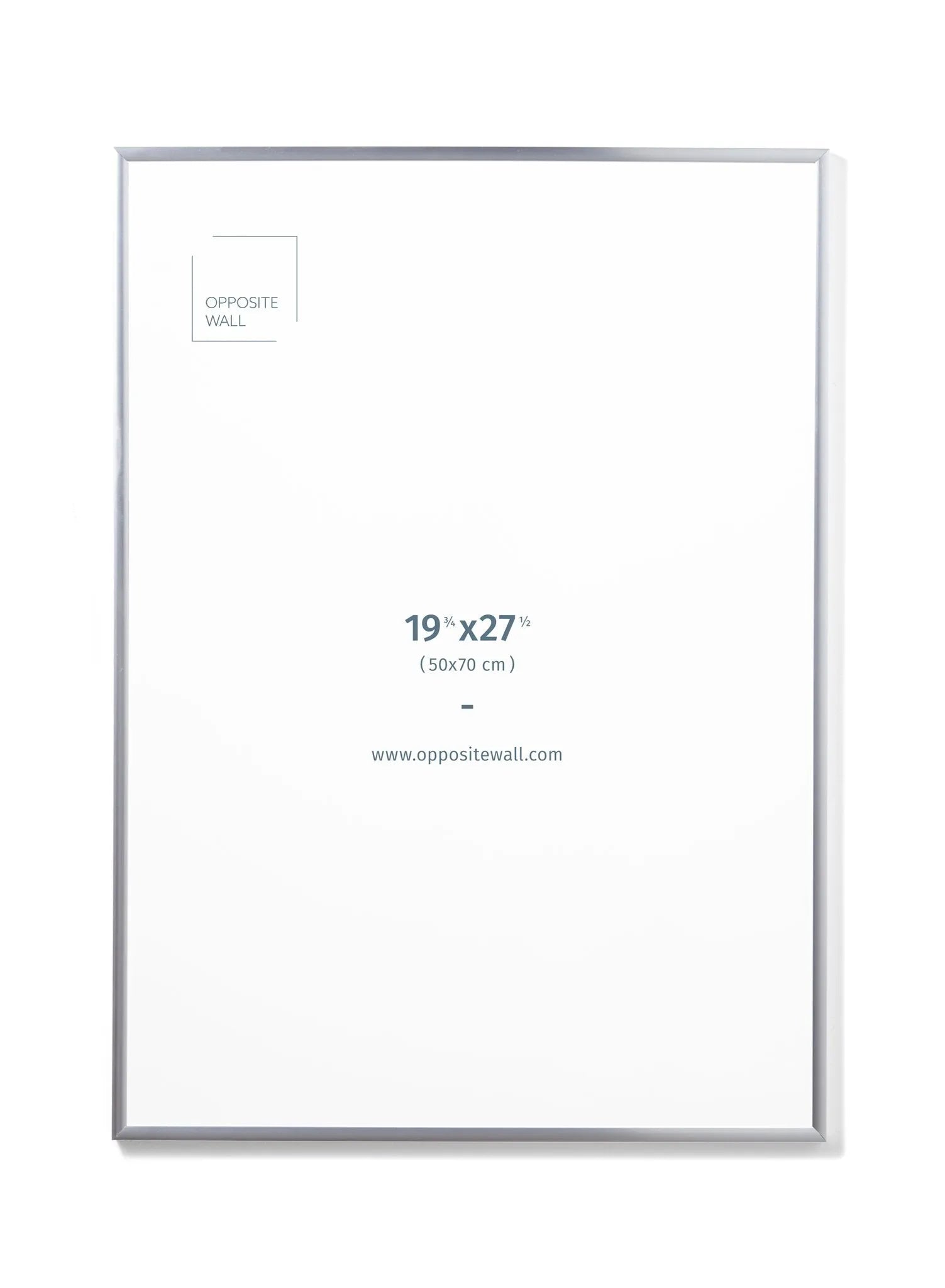 Silver Metal Frame, 19¾x27½ in | 50x70 cm Opposite Wall Frame art-noise.myshopify.com silver-metal-frame-19-x27-in-50x70-cm Silver Metal Frame, 19¾x27½ in | 50x70 cm Opposite Wall Frame art-noise.myshopify.com silver-metal-frame-19-x27-in-50x70-cm