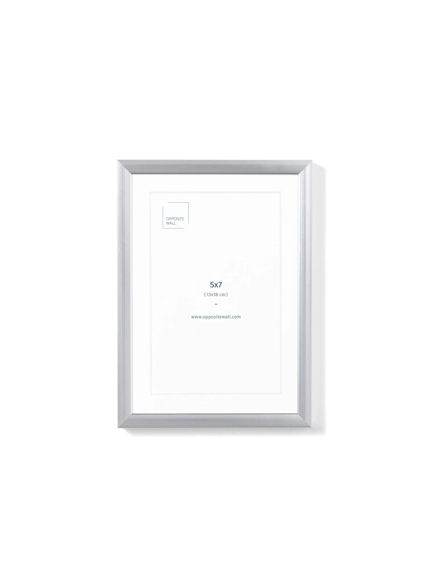 Silver Metal Frame, 5x7 in | 13x18 cm Opposite Wall Frame art-noise.myshopify.com silver-metal-frame-5x7-in-13x18-cm Silver Metal Frame, 5x7 in | 13x18 cm Opposite Wall Frame art-noise.myshopify.com silver-metal-frame-5x7-in-13x18-cm