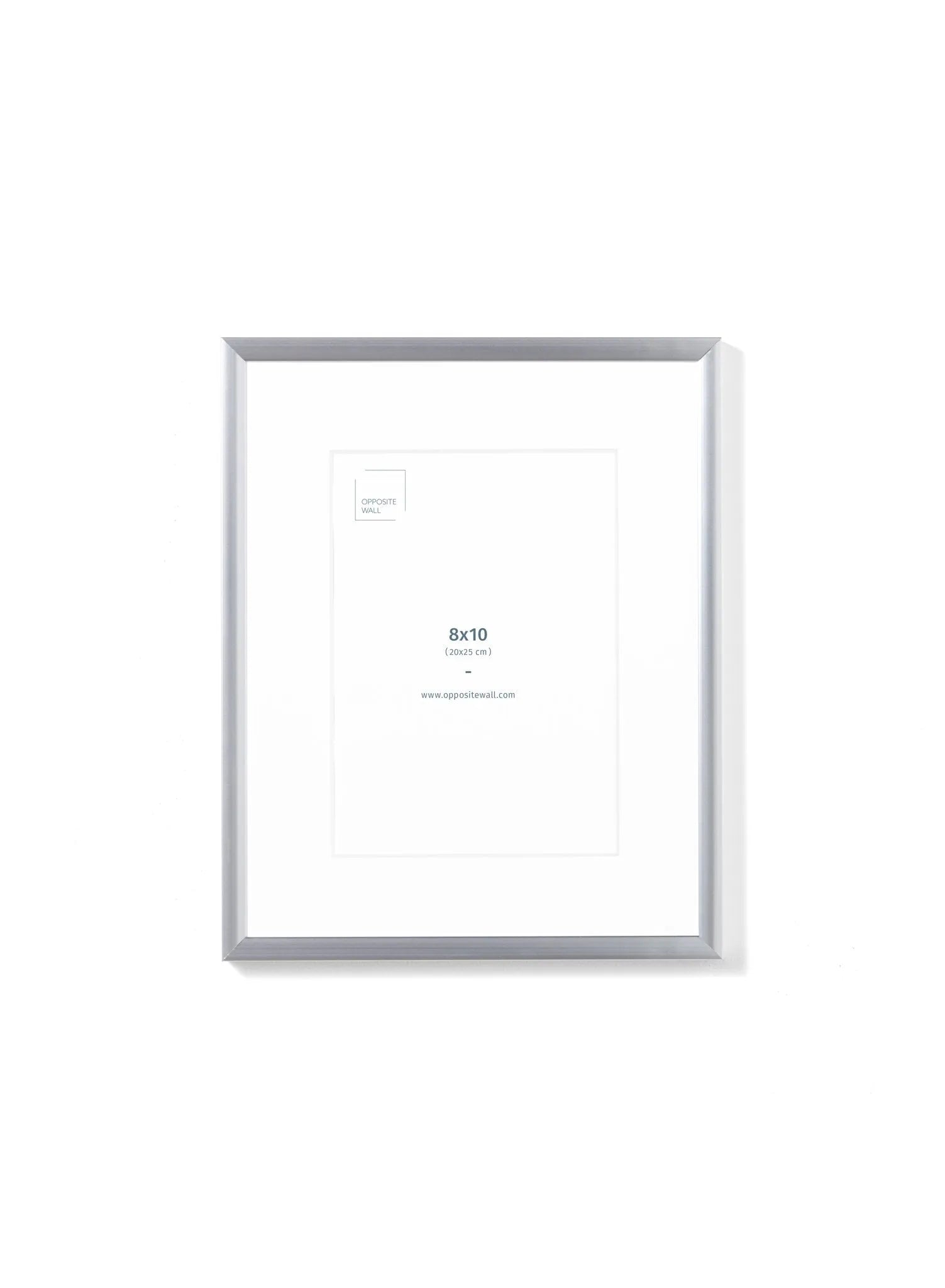 Silver Metal Frame, 8x10 in | 20x25 cm Opposite Wall Frame art-noise.myshopify.com silver-metal-frame-8x10-in-20x25-cm Silver Metal Frame, 8x10 in | 20x25 cm Opposite Wall Frame art-noise.myshopify.com silver-metal-frame-8x10-in-20x25-cm