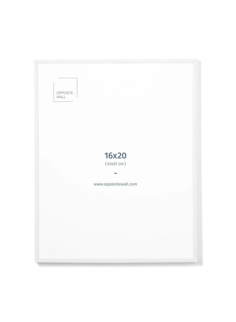White Metal Frame, 16x20 in | 41x51 cm Opposite Wall Frame art-noise.myshopify.com white-metal-frame-16x20-in-41x51-cm White Metal Frame, 16x20 in | 41x51 cm Opposite Wall Frame art-noise.myshopify.com white-metal-frame-16x20-in-41x51-cm