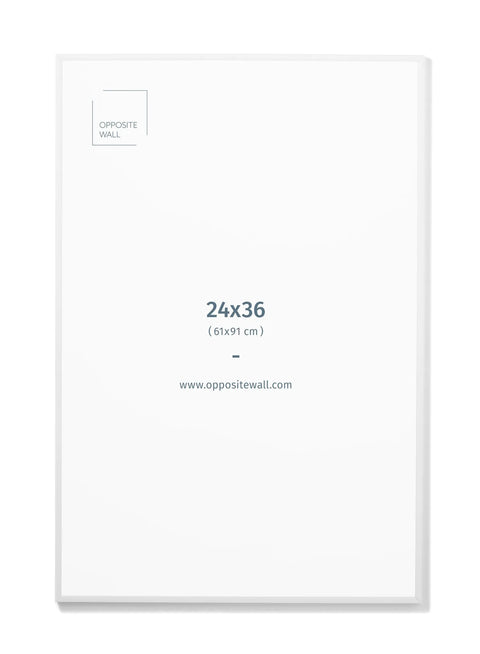 White Metal Frame, 24x36 in | 61x91 cm Opposite Wall Frame art-noise.myshopify.com white-metal-frame-24x36-in-61x91-cm White Metal Frame, 24x36 in | 61x91 cm Opposite Wall Frame art-noise.myshopify.com white-metal-frame-24x36-in-61x91-cm