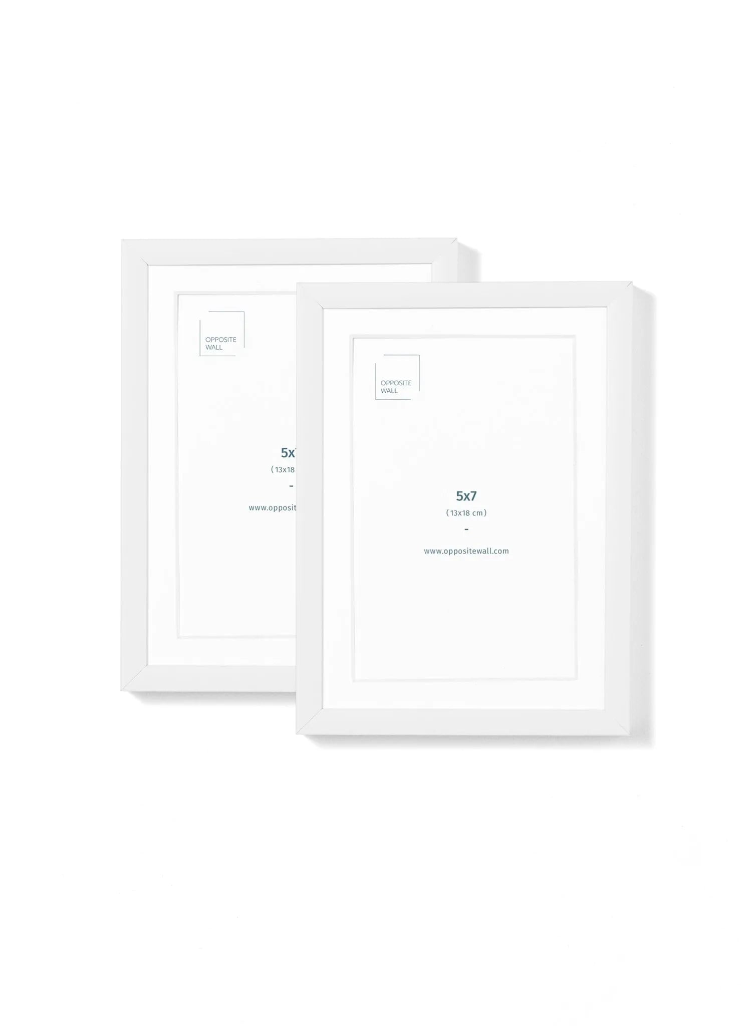 White Metal Frame (2 Pack), 5x7 in | 13x18 cm Opposite Wall Frame art-noise.myshopify.com white-metal-frame-2-pack-5x7-in-13x18-cm White Metal Frame (2 Pack), 5x7 in | 13x18 cm Opposite Wall Frame art-noise.myshopify.com white-metal-frame-2-pack-5x7-in-13x18-cm