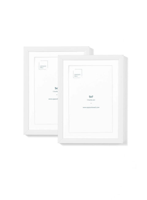 White Metal Frame (2 Pack), 5x7 in | 13x18 cm Opposite Wall Frame art-noise.myshopify.com white-metal-frame-2-pack-5x7-in-13x18-cm White Metal Frame (2 Pack), 5x7 in | 13x18 cm Opposite Wall Frame art-noise.myshopify.com white-metal-frame-2-pack-5x7-in-13x18-cm