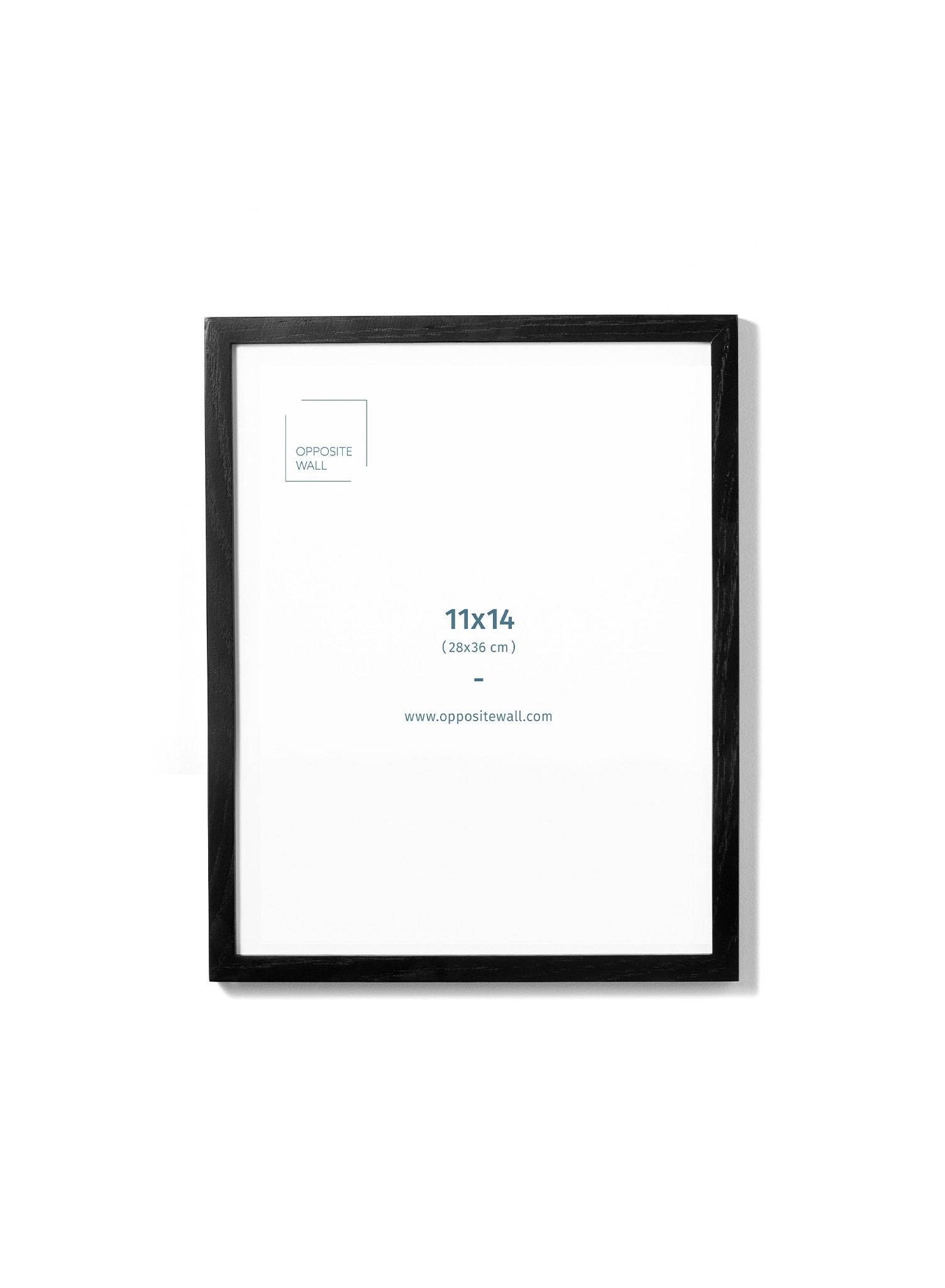 Black Oak Frame, 11x14 in | 28x36 cm Opposite Wall Frame art-noise.myshopify.com black-oak-frame-11x14-in-28x36-cm