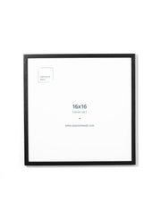 Black Oak Frame, 16x16 in | 41x41 cm Opposite Wall Frame art-noise.myshopify.com black-oak-frame-16x16-in-41x41-cm