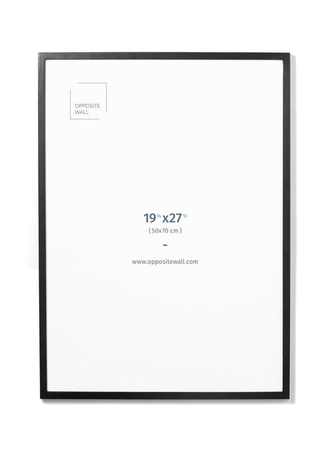 Black Oak Frame, 19¾x27½ in | 50x70 cm