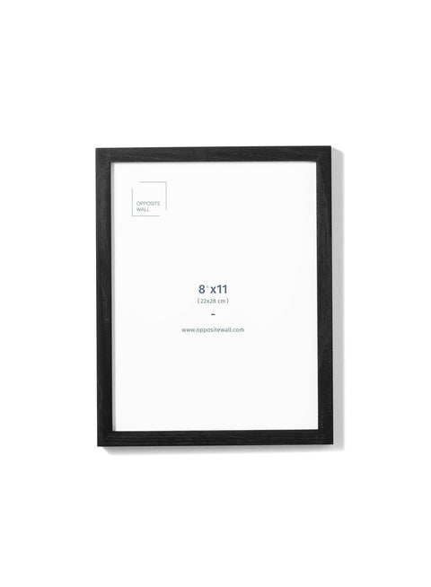 Black Oak Frame, 8.5x11 in | 22x28 cm