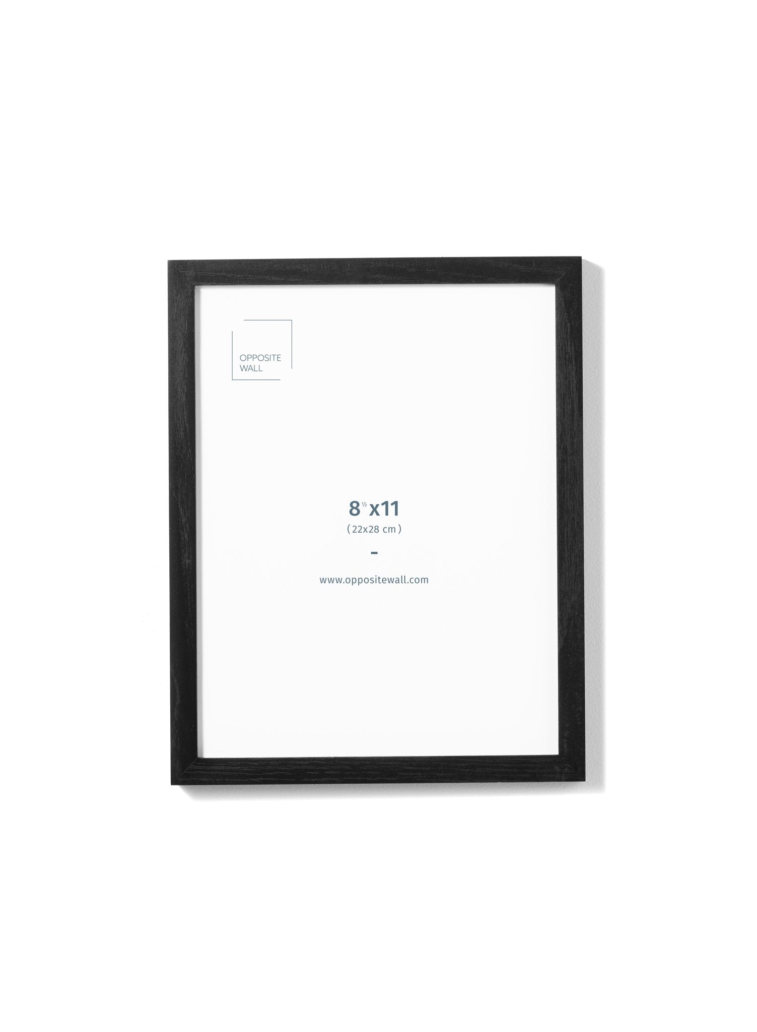 Black Oak Frame, 8.5x11 in | 22x28 cm Opposite Wall Frame art-noise.myshopify.com black-oak-frame-8-5x11-in-22x28-cm