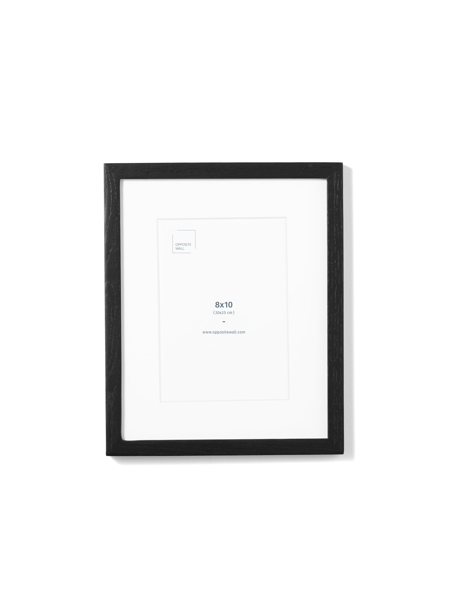 Black Oak Frame, 8x10 in | 20x25 cm Opposite Wall Frame art-noise.myshopify.com black-oak-frame-8x10-in-20x25-cm