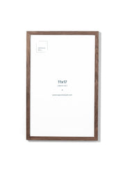 Dark Oak Frame, 11x17 in | 28x43 cm