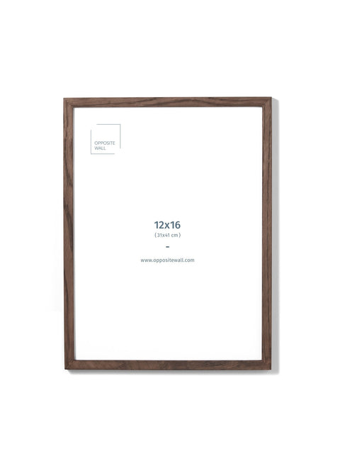 Dark Oak Frame, 12x16 in | 31x41 cm