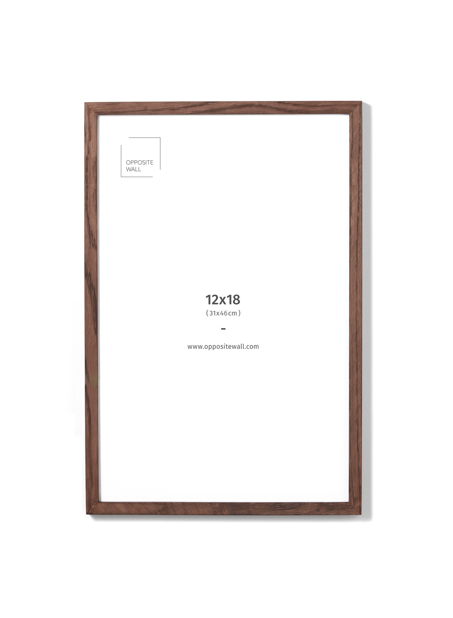 Dark Oak Frame, 12x18 in | 31x46 cm Opposite Wall Frame art-noise.myshopify.com dark-oak-frame-12x18-in-31x46-cm