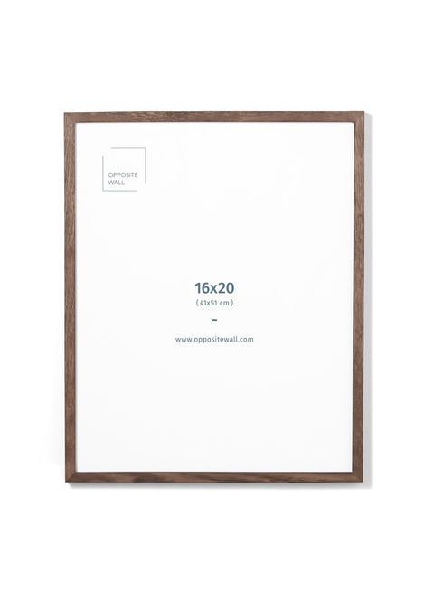 Dark Oak Frame, 16x20 in | 41x51 cm