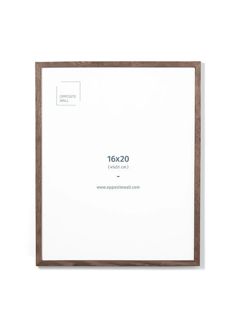 Dark Oak Frame, 16x20 in | 41x51 cm Opposite Wall Frame art-noise.myshopify.com dark-oak-frame-16x20-in-41x51-cm Dark Oak Frame, 16x20 in | 41x51 cm Opposite Wall Frame art-noise.myshopify.com dark-oak-frame-16x20-in-41x51-cm