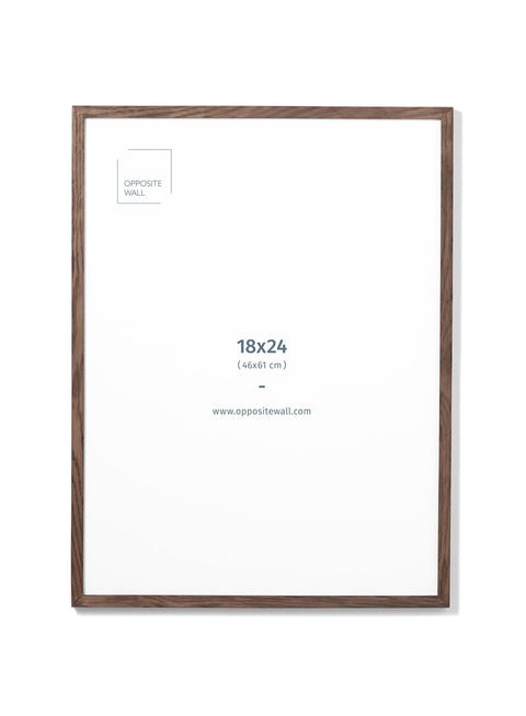 Dark Oak Frame, 18x24 in | 46x61 cm