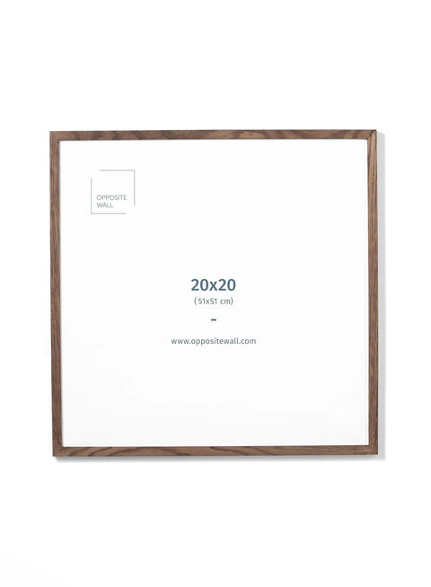 Dark Oak Frame, 20x20 in | 51x51 cm Opposite Wall Frame art-noise.myshopify.com dark-oak-frame-20x20-in-51x51-cm Dark Oak Frame, 20x20 in | 51x51 cm Opposite Wall Frame art-noise.myshopify.com dark-oak-frame-20x20-in-51x51-cm
