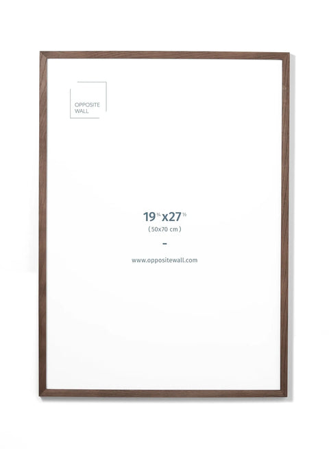 Dark Oak Frame, 19¾x27½ in | 50x70 cm Opposite Wall Frame art-noise.myshopify.com dark-oak-frame-19-x27-in-50x70-cm Dark Oak Frame, 19¾x27½ in | 50x70 cm Opposite Wall Frame art-noise.myshopify.com dark-oak-frame-19-x27-in-50x70-cm