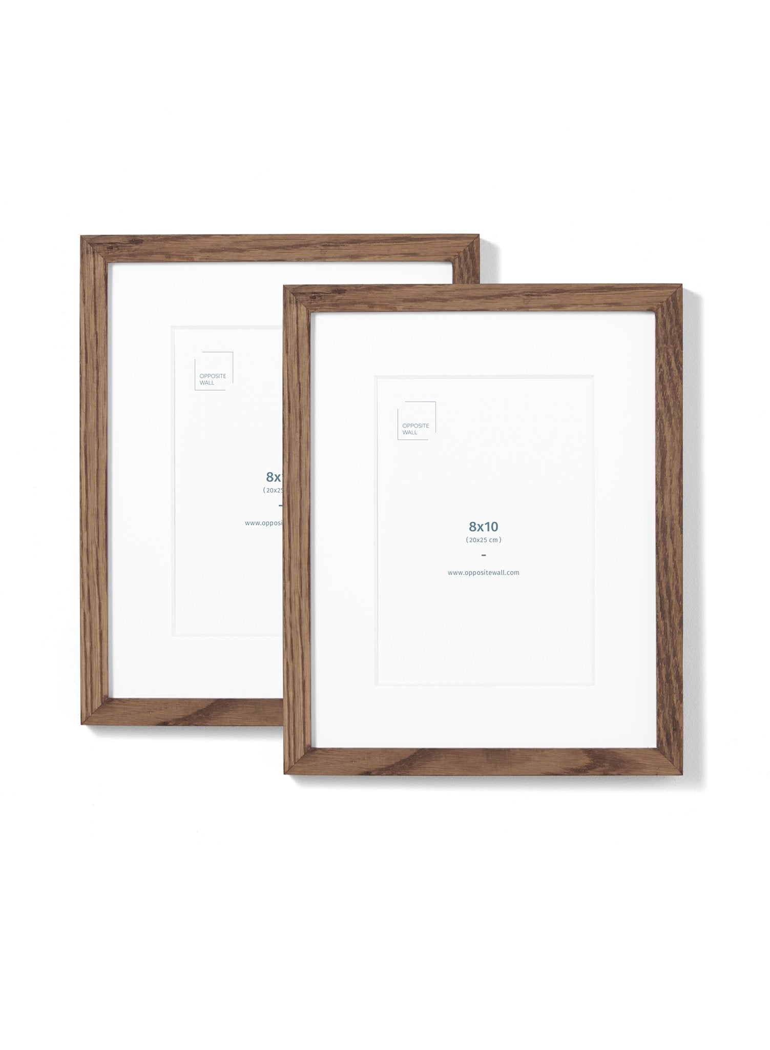 Dark Oak Frame (2 Pack), 8x10 in | 20x25 cm Opposite Wall Frame art-noise.myshopify.com dark-oak-frame-2-pack-8x10-in-20x25-cm