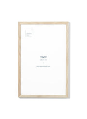 Solid Oak Frame, 11x17 in | 28x43 cm Opposite Wall Frame art-noise.myshopify.com solid-oak-frame-11x17-in-28x43-cm
