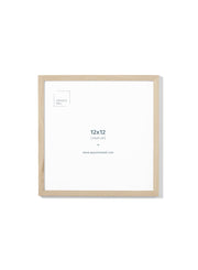 Solid Oak Frame, 12x12 in | 31x31 cm Opposite Wall Frame art-noise.myshopify.com solid-oak-frame-12x12-in-31x31-cm