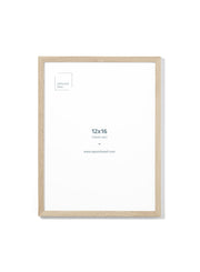 Solid Oak Frame With Glass, 12x16 in | 31x41 cm