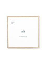 Solid Oak Frame, 16x16 in | 41x41 cm Opposite Wall Frame art-noise.myshopify.com solid-oak-frame-16x16-in-41x41-cm