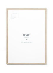 Solid Oak Frame With Glass, 19¾x27½ in | 50x70 cm