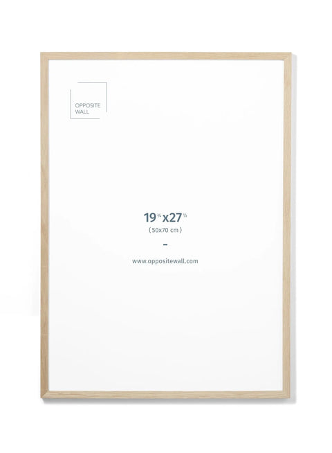Solid Oak Frame With Glass, 19¾x27½ in | 50x70 cm Opposite Wall Frame art-noise.myshopify.com solid-oak-frame-with-glass-19-x27-in-50x70-cm Solid Oak Frame With Glass, 19¾x27½ in | 50x70 cm Opposite Wall Frame art-noise.myshopify.com solid-oak-frame-with-glass-19-x27-in-50x70-cm
