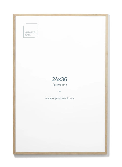 Solid Oak Frame, 24x36 in | 61x91 cm Opposite Wall Frame art-noise.myshopify.com solid-oak-frame-24x36-in-61x91-cm Solid Oak Frame, 24x36 in | 61x91 cm Opposite Wall Frame art-noise.myshopify.com solid-oak-frame-24x36-in-61x91-cm