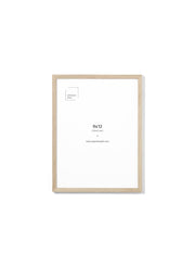 Solid Oak Frame, 9x12 in | 23x31 cm Opposite Wall Frame art-noise.myshopify.com solid-oak-frame-9x12-in-23x31-cm