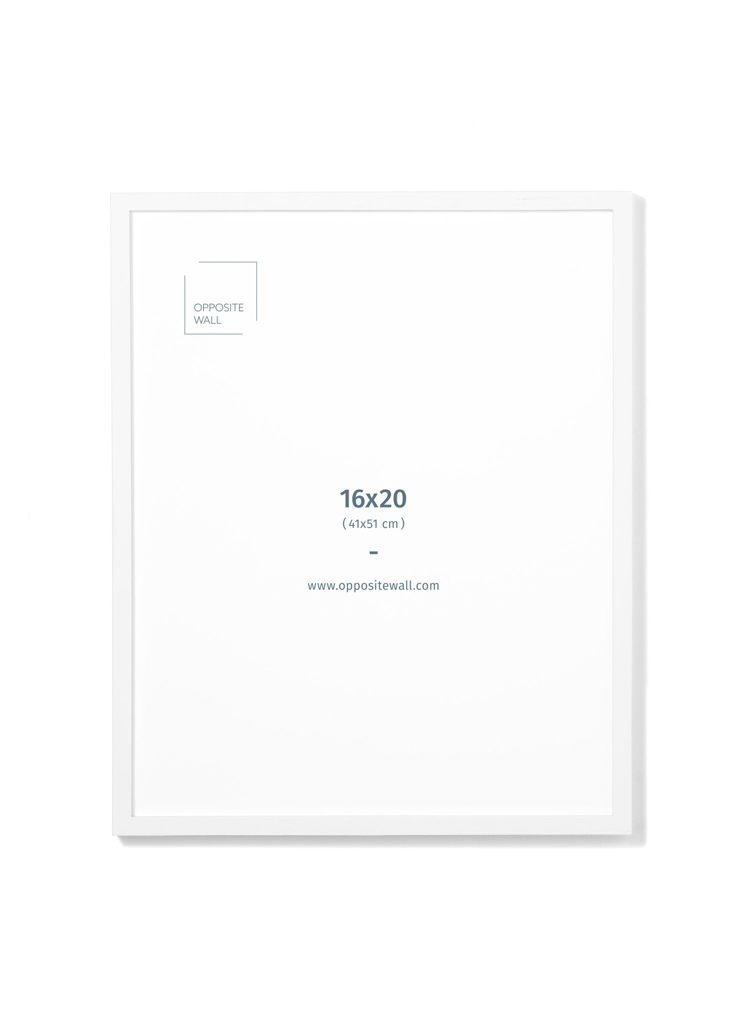 White Oak Frame, 16x20 in | 41x51 cm