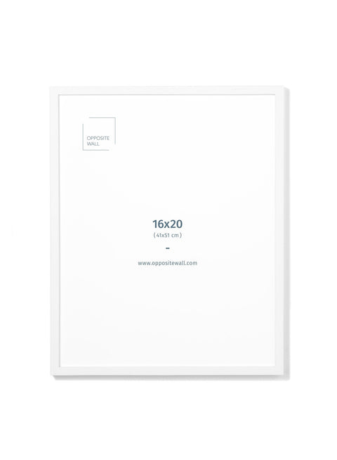 White Oak Frame, 16x20 in | 41x51 cm