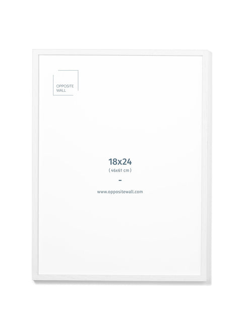 White Oak Frame, 18x24 in | 46x61 cm