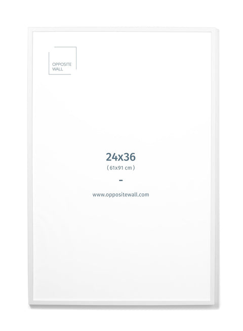 White Oak Frame, 24x36 in | 61x91 cm