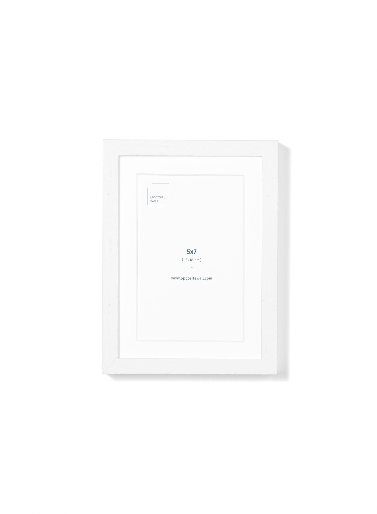 White Oak Frame, 5x7 in | 13x18 cm