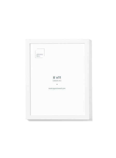 White Oak Frame, 8.5x11 in | 22x28 cm
