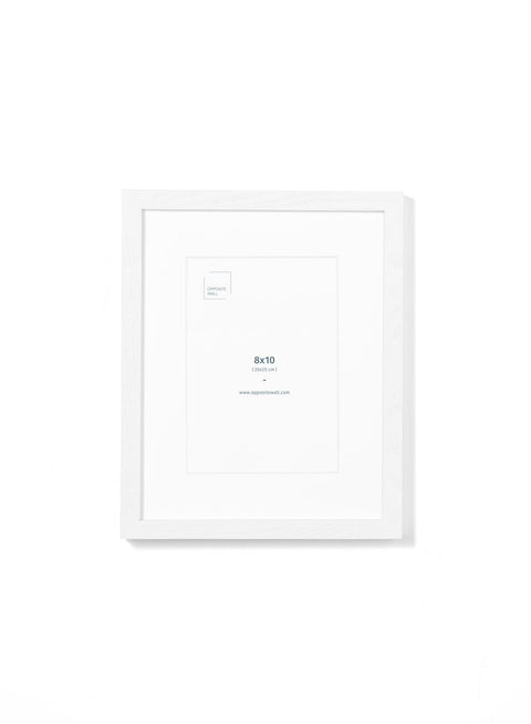 White Oak Frame, 8x10 in | 20x25 cm Opposite Wall Frame art-noise.myshopify.com white-oak-frame-8x10-in-20x25-cm