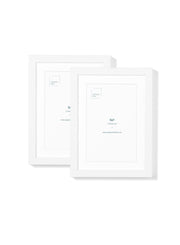 White Oak Frame (2 Pack), 5x7 in | 13x18 cm Opposite Wall Frame art-noise.myshopify.com white-oak-frame-2-pack-5x7-in-13x18-cm