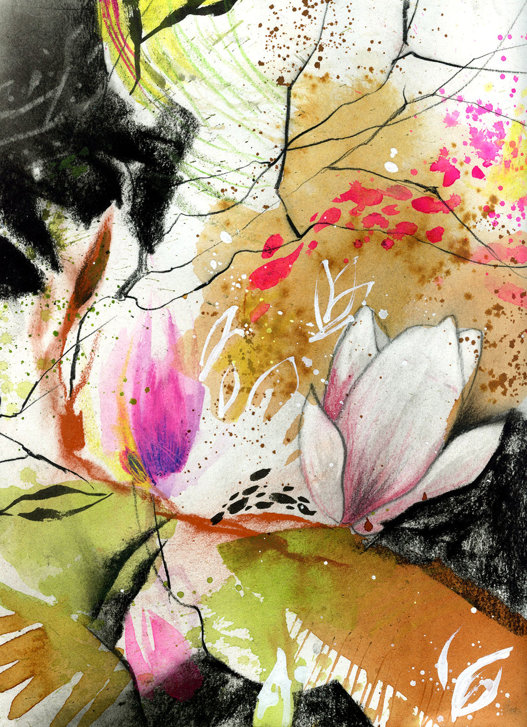 Wild at Heart: Expressive Flower Painting Workshop