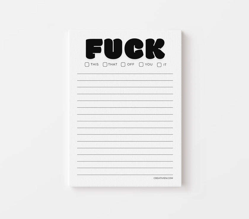 Fuck List Notepad