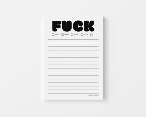 Fuck List Notepad