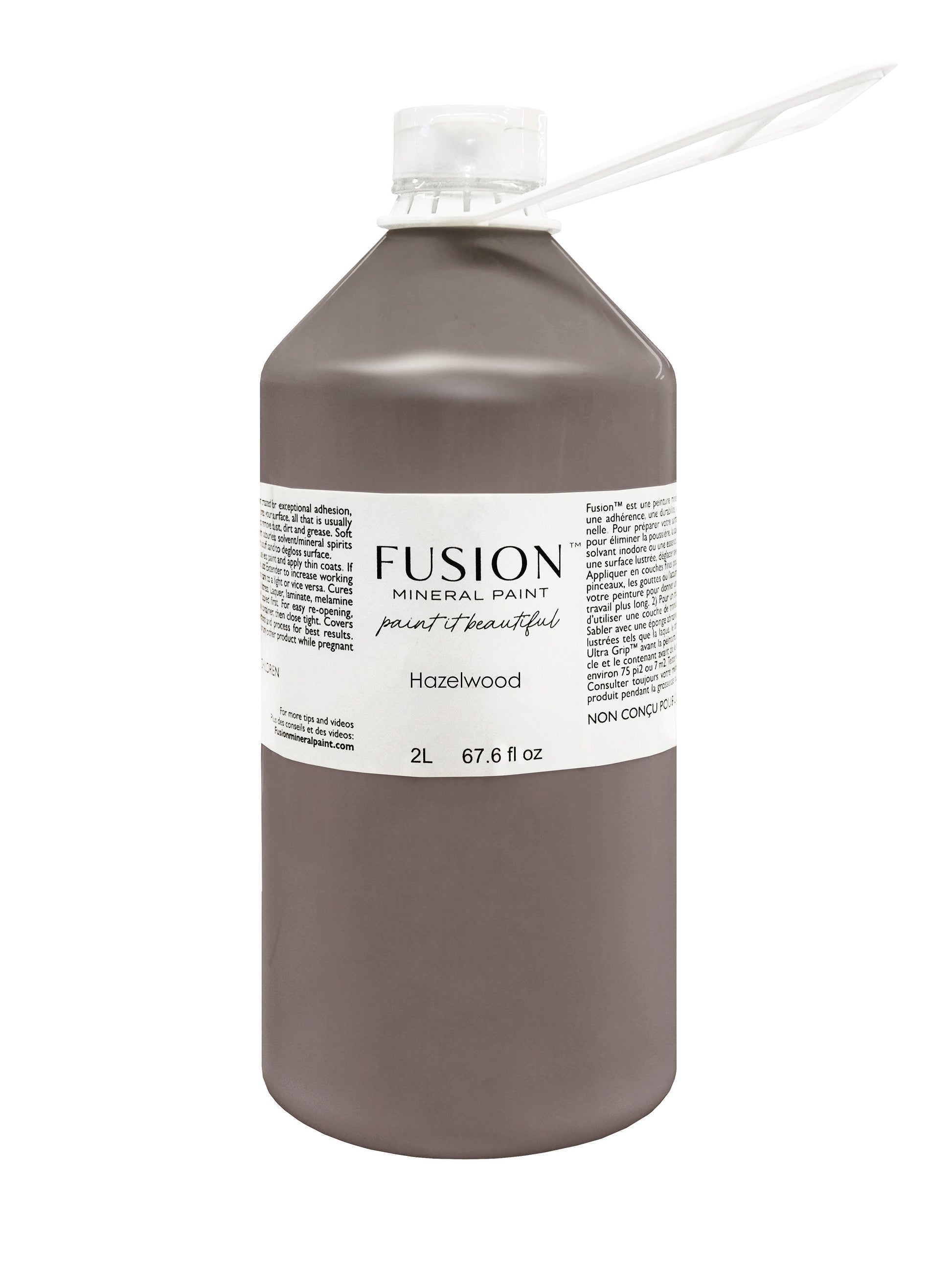 Fusion Mineral Paint Hazelwood Homestead House Furniture Paint art-noise.myshopify.com fusion-mineral-paint-hazelwood-500ml